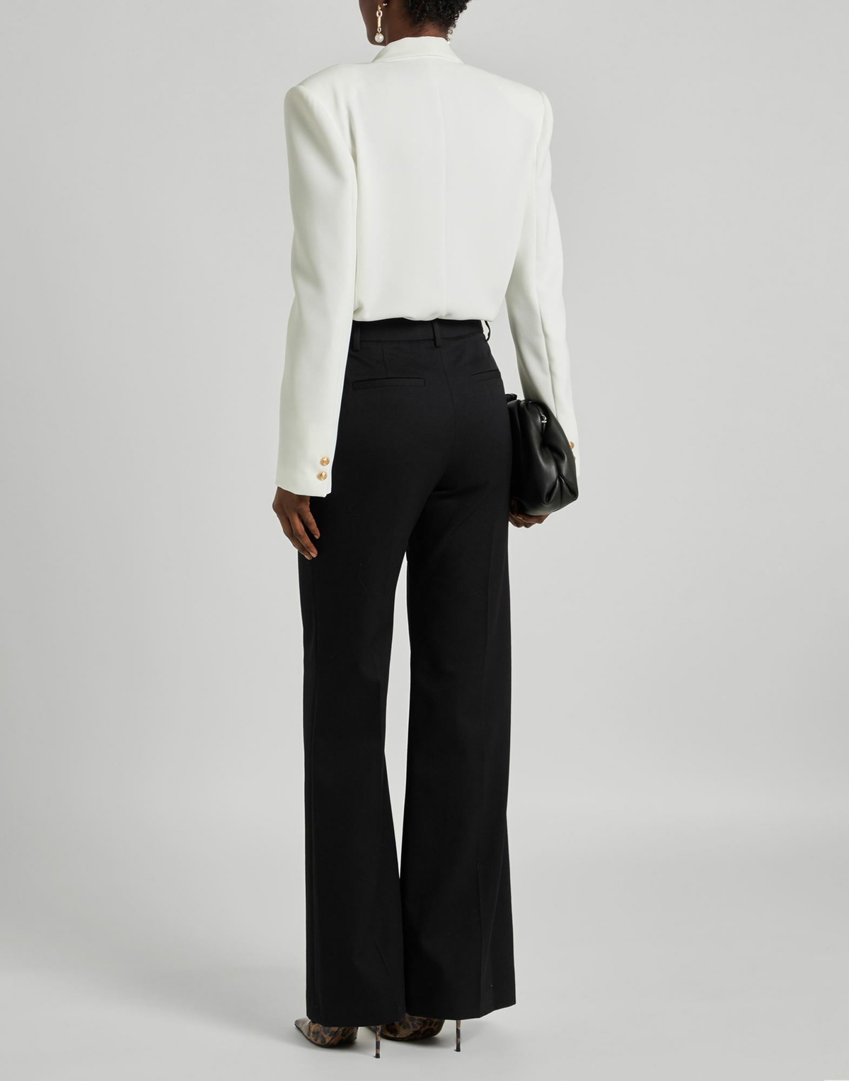 Elisabetta Franchi Womens Bodysuit in White
