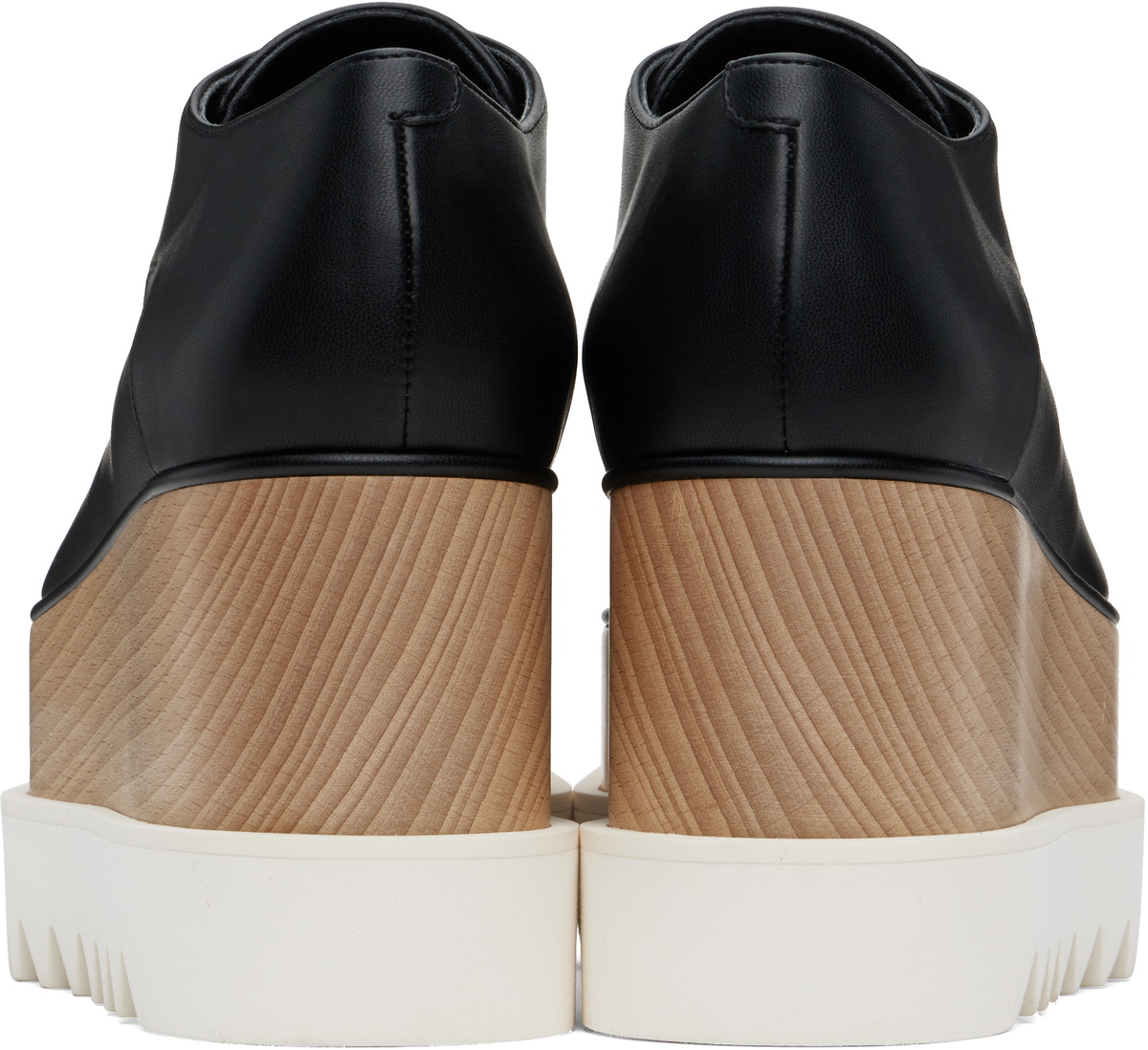 Stella McCartney Black Elyse Platform Derbys