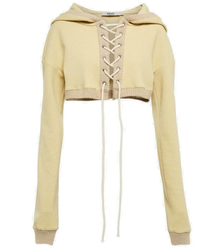 Photo: Didu Cropped fleece hoodie