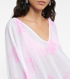 Juliet Dunn Printed cotton kaftan