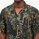 Endless Joy Men's Palm Vacation Shirt in Black