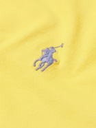 Polo Ralph Lauren - Logo-Embroidered Cotton-Jersey T-Shirt - Yellow