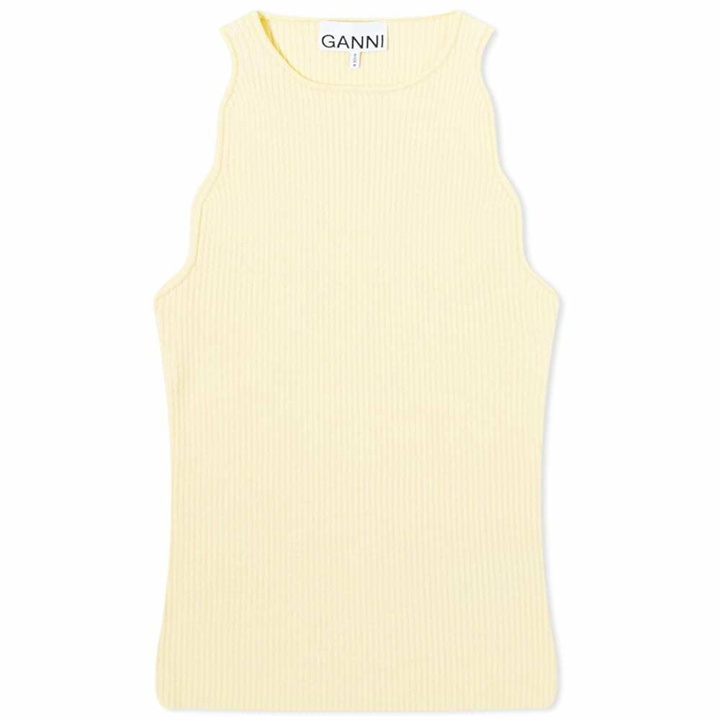 Photo: GANNI Knitted Vest Top