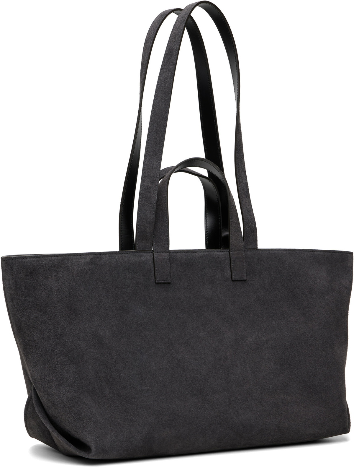 A.P.C. Gray Drummer Tote