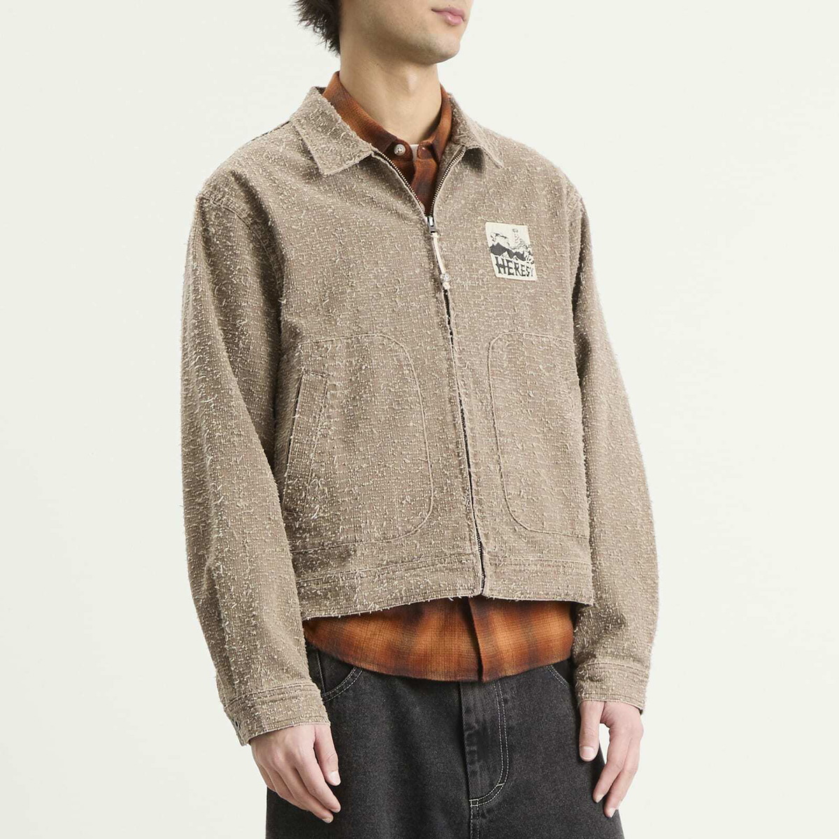 Heresy Men's Loop Jacket in Brown