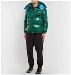 Moncler - Wilson Quilted Shell Hooded Down Jacket - Green
