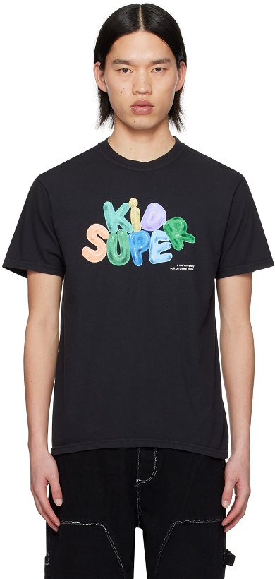 Photo: KidSuper Black Bubble T-Shirt
