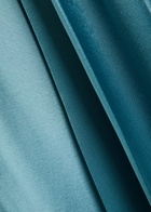 Galvan Emilie Scarf-effect Satin Maxi Dress Blue