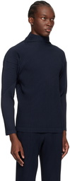 HOMME PLISSÉ ISSEY MIYAKE Navy Basics Turtleneck