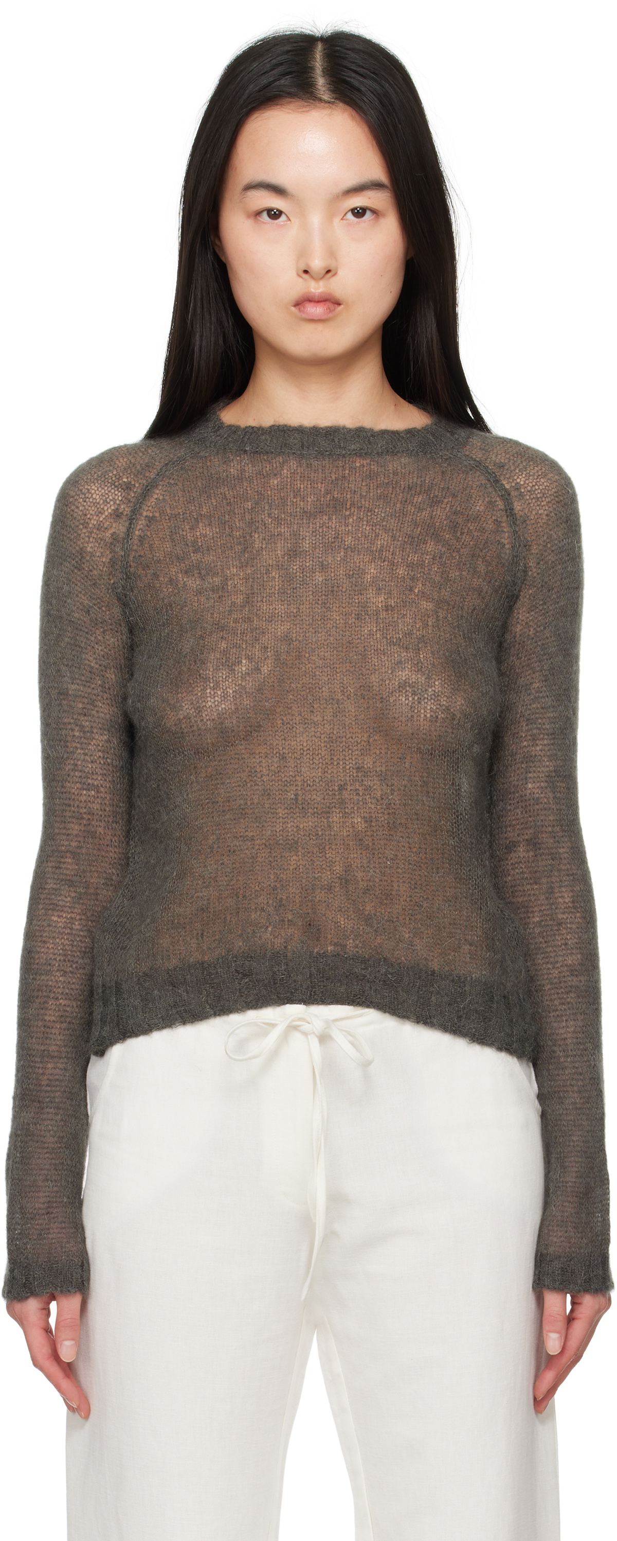 新品タグ付き gimaguas KISS ニット トップ S Gimaguas Blue Nile Sweater Gimaguas