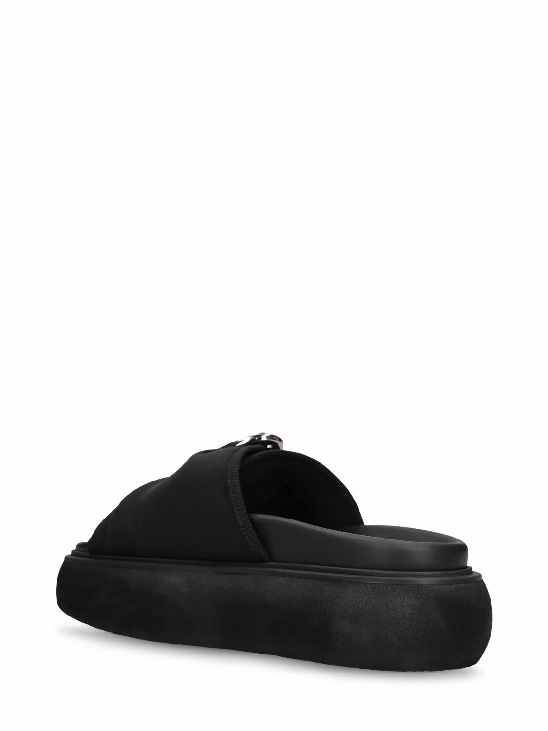 THE ATTICO - 60mm Dada Neoprene Platform Slides The Attico