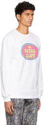 Clot White Royal Clot Long Sleeve T-Shirt