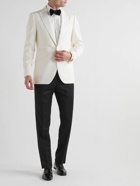 Favourbrook - Theobald Cotton Tuxedo Jacket - Neutrals