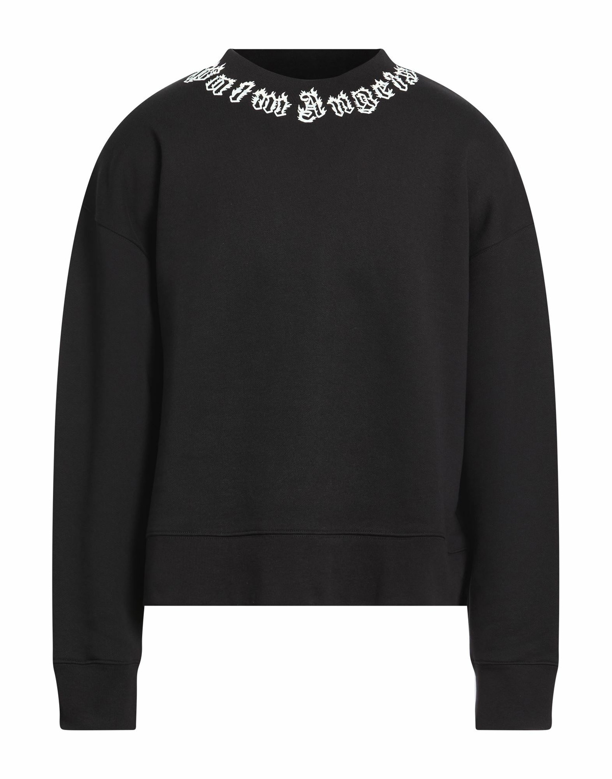 Palm Angels Mens Sweatshirt in Black