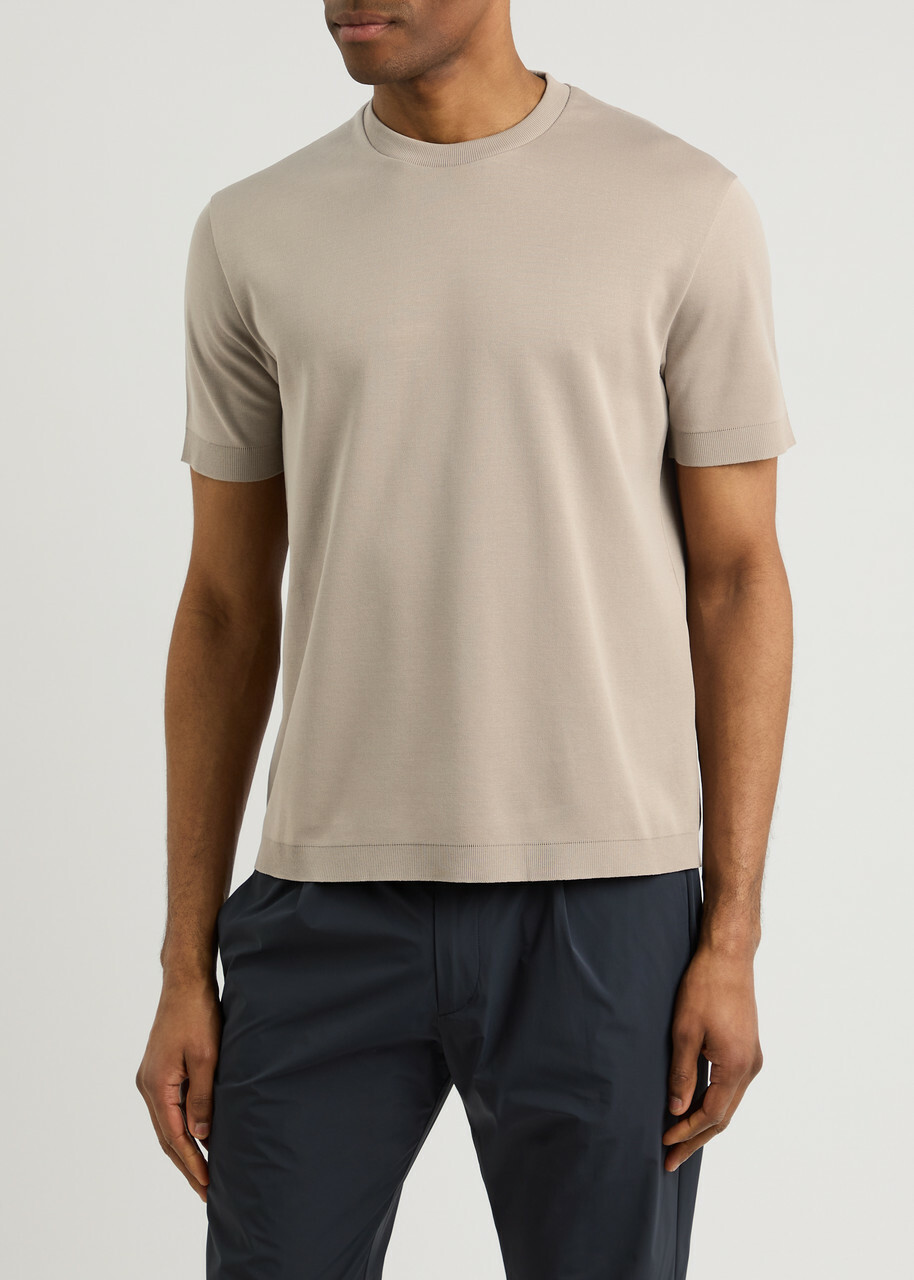 Herno Jersey T-shirt Beige