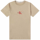 Calvin Klein Men's New Iconic Essential T-Shirt in Crockery