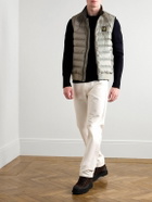 Belstaff - Circuit Logo-Appliquéd Padded Shell Down Gilet - Gray
