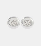 Loewe Anagram Pebble sterling silver stud earrings