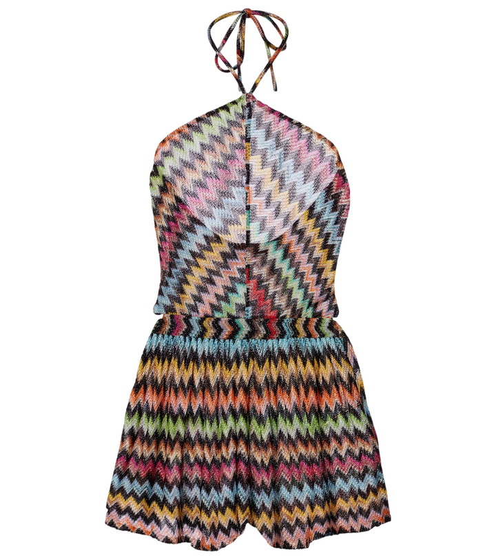 Photo: Missoni Zigzag lamé playsuit