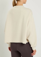 Nike Cropped Jersey Sweatshirt Beige