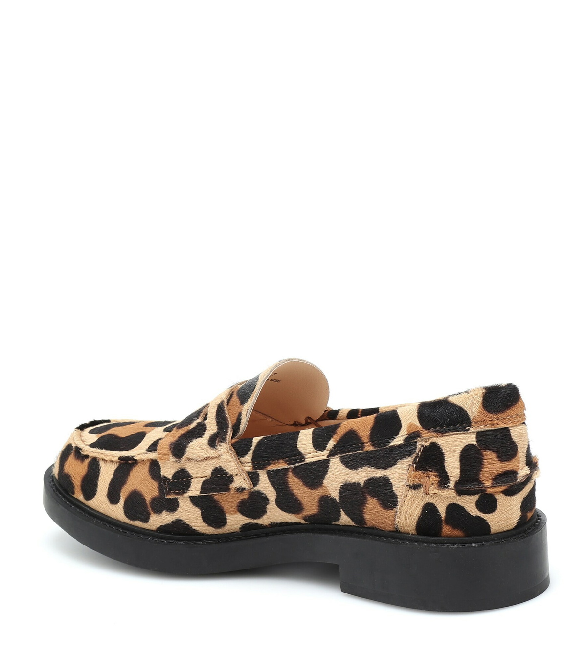 Tod's sales leopard loafers