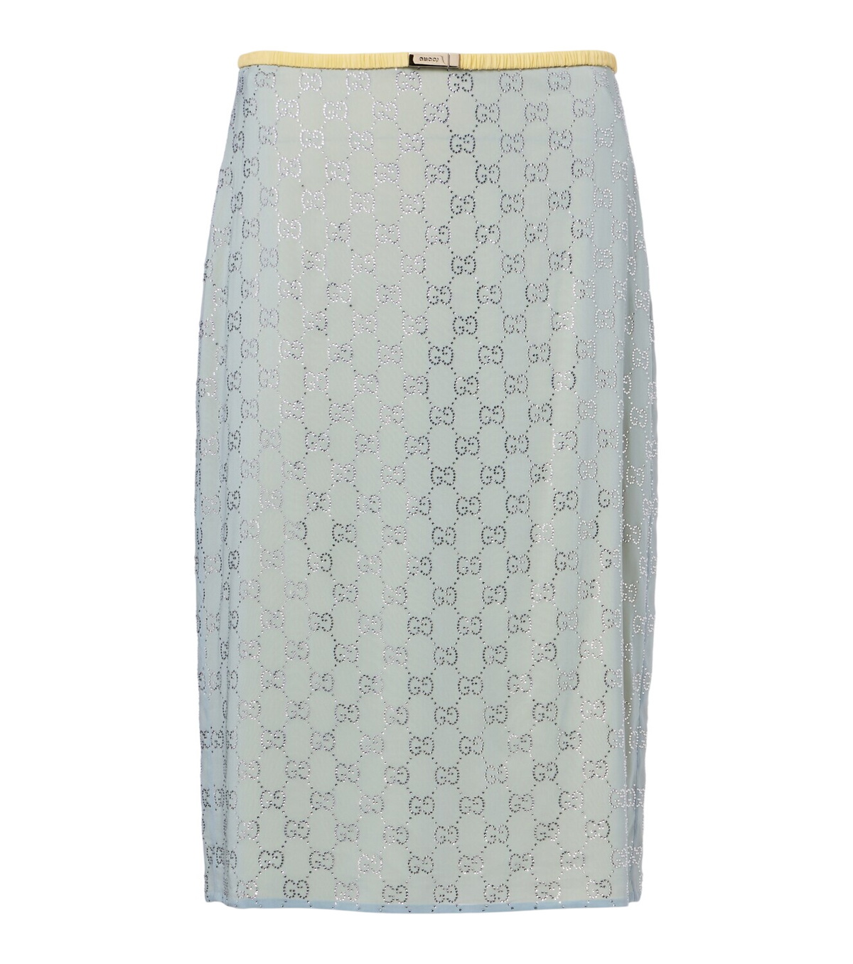 Gucci - Horsebit GG canvas midi skirt Gucci