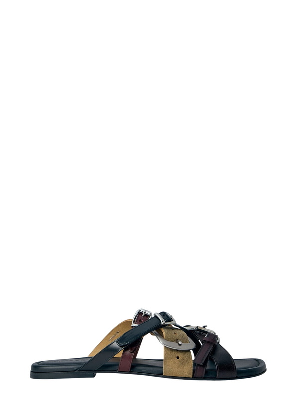Photo: Acne Studios Leather Belts Strap Sandals