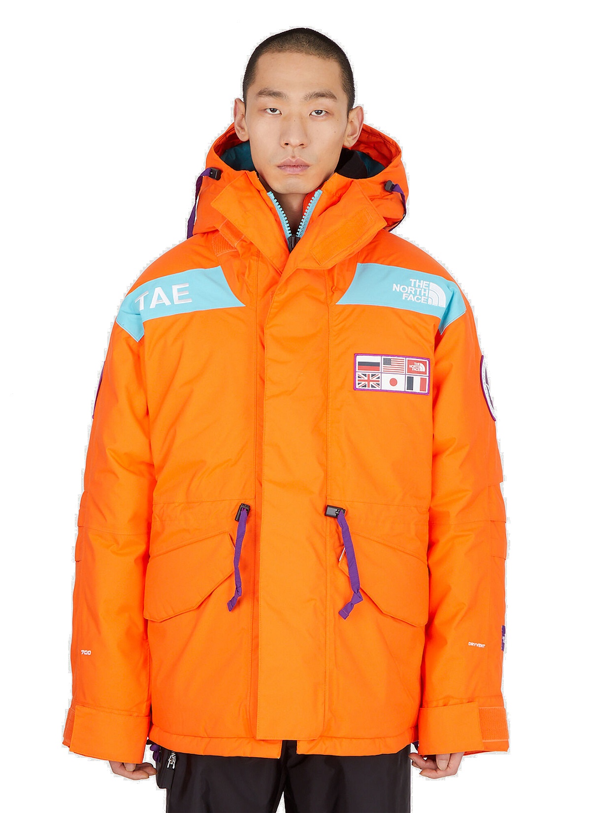 Face Jacket in Antarctica The North Orange Expedition Trans