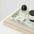 ferm LIVING Mist Tray - 15x20cm in Emerald/Off-White 