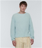 Auralee - Ribbed-knit wool sweater