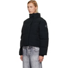Canada Goose Black 'Black Label' Grandview Cropped Down Jacket