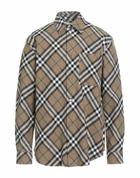 Burberry Mens Shirt Khaki