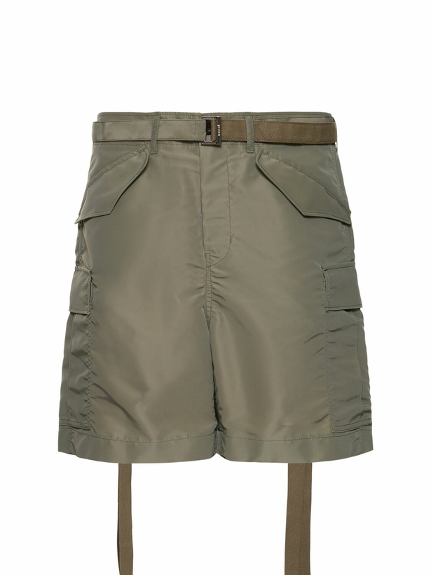 Sacai Black World Map Shorts Sacai