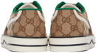 Gucci Beige GG 'Gucci Tennis 1977' Sneakers