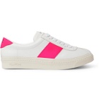 TOM FORD - Bannister Panelled Faux Leather Sneakers - White