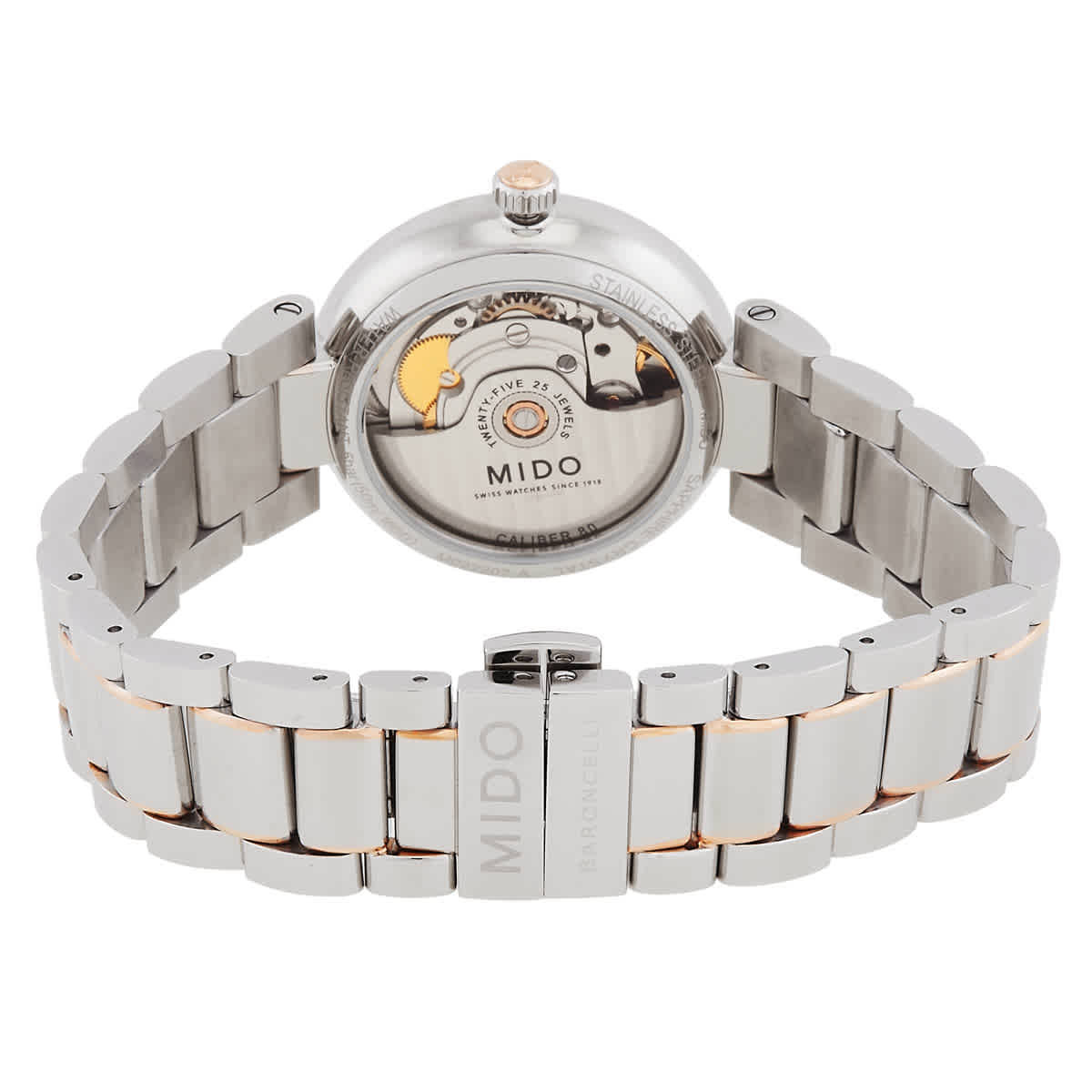 Mido Baroncelli II Automatic Silver Dial Ladies Watch M022.207.22.031.11