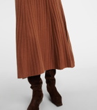 Altuzarra Gia ribbed-knit wool and cashmere maxi dress
