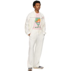 Casablanca Off-White Piped Terry Track Jacket