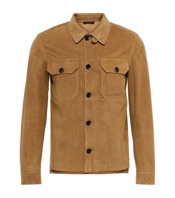 Photo: Tom Ford - Suede overshirt