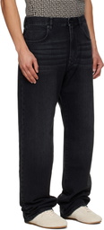 Balmain Black Loose Jeans