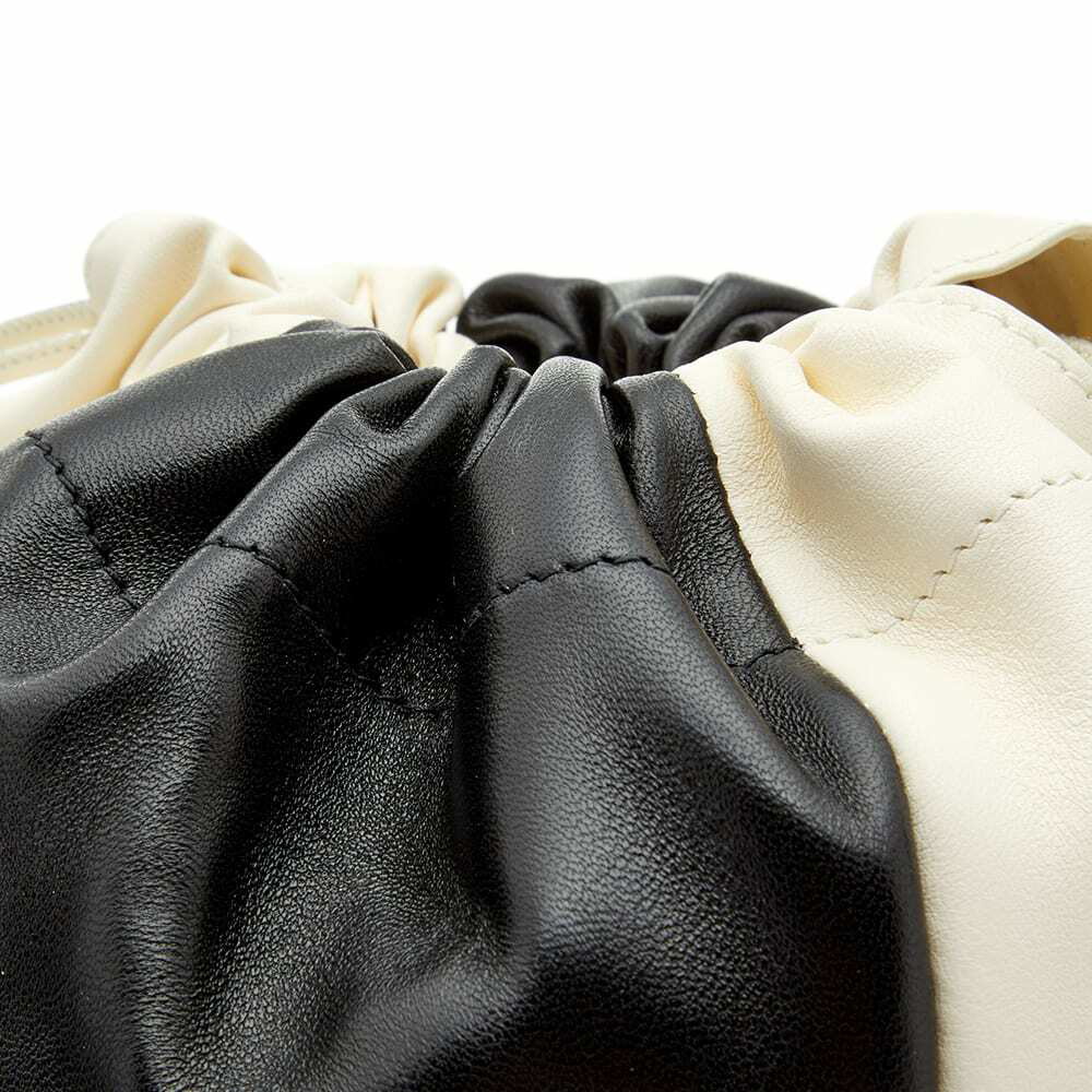 Jil Sander Women's Dumpling Bicolor Bag in Black Jil Sander