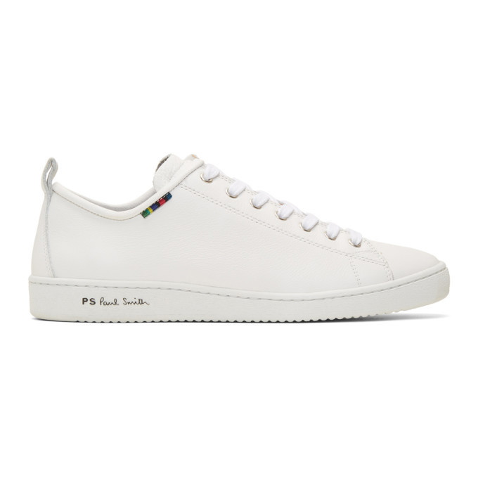 Photo: PS by Paul Smith White Miyata Sneakers