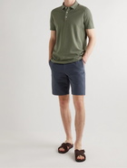 Altea - Greg Cotton-Piqué Polo Shirt - Green