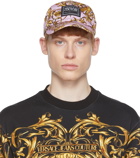 Versace Jeans Couture Pink & Gold Regalia Baroque Cap