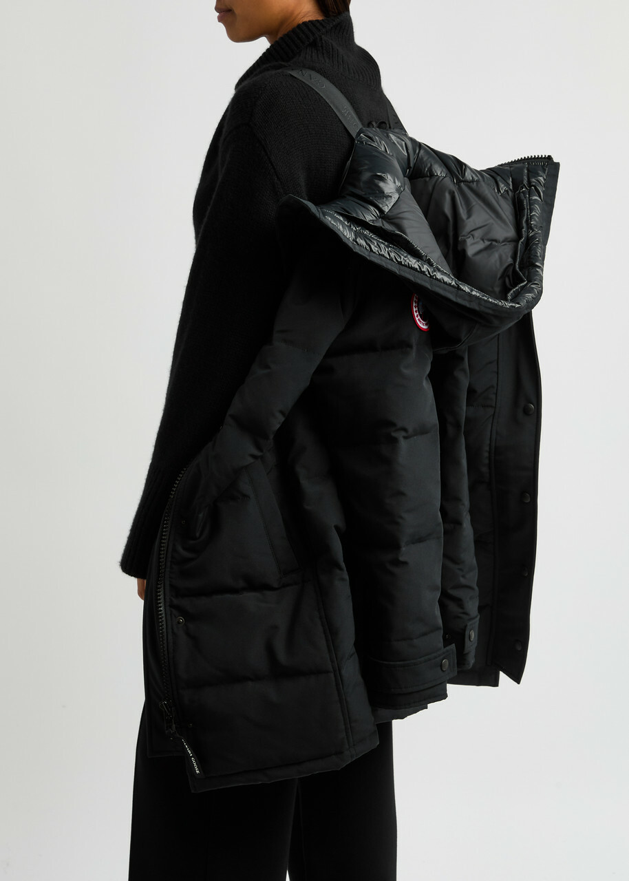 Canada Goose Shelbourne Hooded Arctic-Tech Parka Black