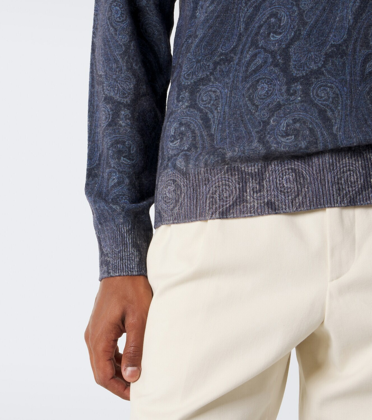 Etro Paisley wool sweater