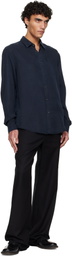HOPE Navy Regular Fit Shirt