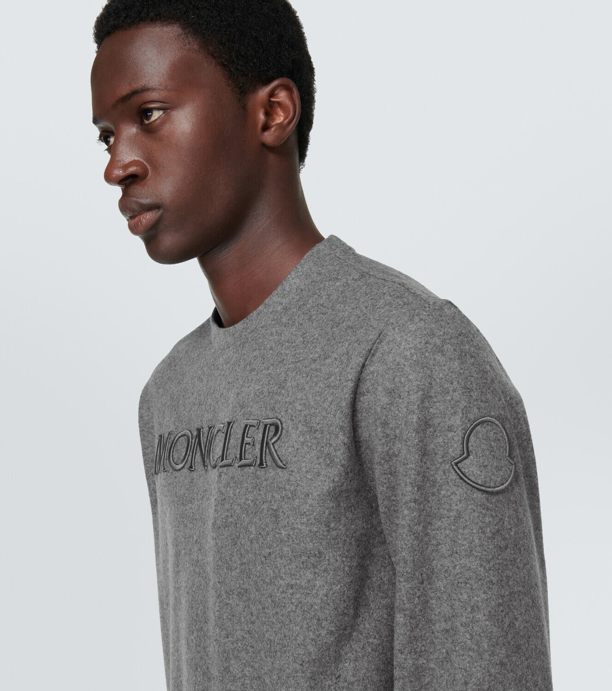 Moncler cheap logo sweatshirt