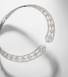 Yeprem Y-Couture 18kt white gold necklace with diamonds