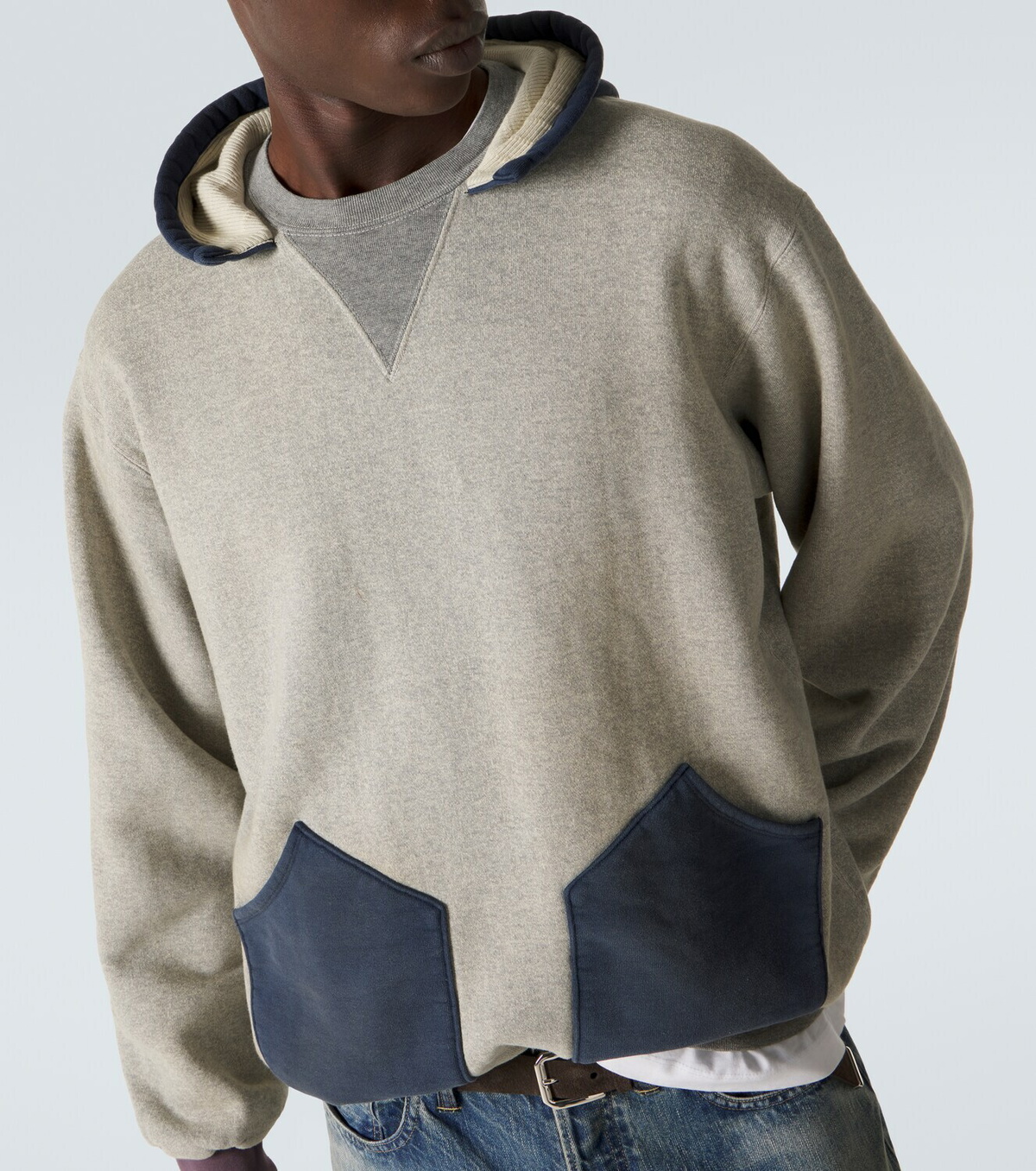 A.Presse Cotton fleece hoodie
